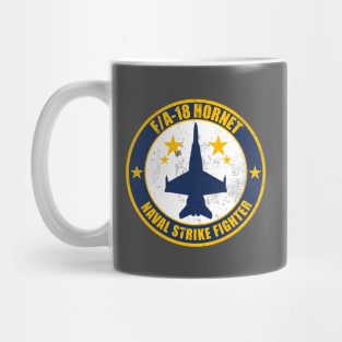 F/A-18 Hornet (distressed) Mug